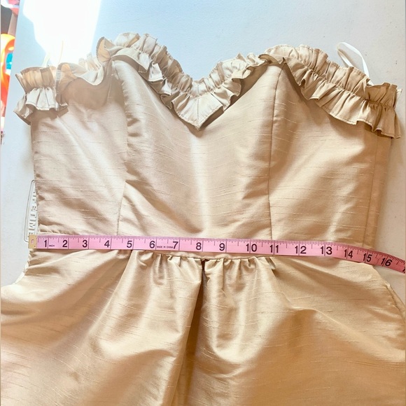 Lula Kate strapless party/cocktail mini dress size 2 - Picture 7 of 8